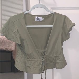 Princess Polly Tie Front Top